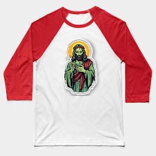 Zombie Jesus Baseball T-Shirt